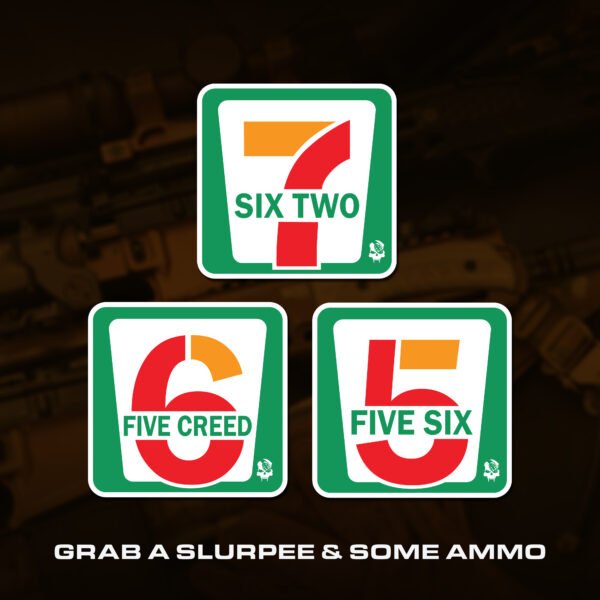 7even-11 Ammo Sticker Pack