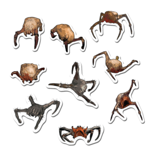 Headcrabs Sticker Pack