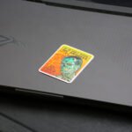 Terminator T-800 Loves AI Sticker