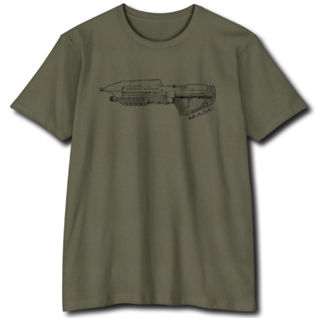 Halo MA5C T-Shirt - Olive Green