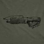 Halo - MA5C Shirt 3 Halo MA5C T-Shirt - Olive Green