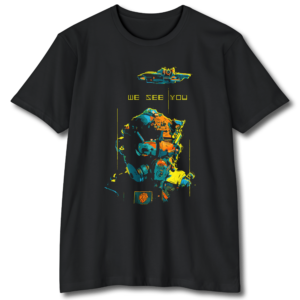 We See You T-Shirt 1 We See You T-Shirt - Black
