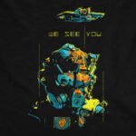 We See You T-Shirt 3 We See You T-Shirt - Black