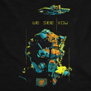 We See You T-Shirt 3 We See You T-Shirt - Black